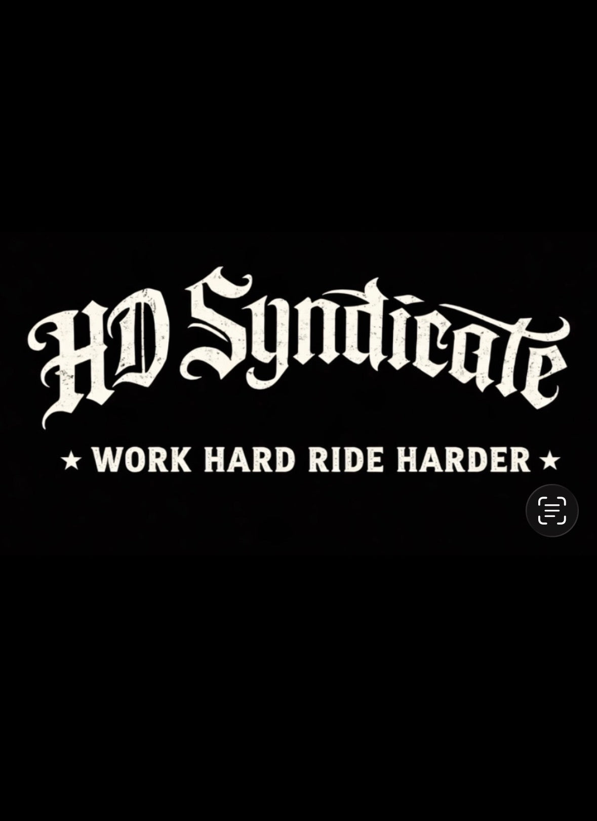 Work Hard Ride Harder Skull