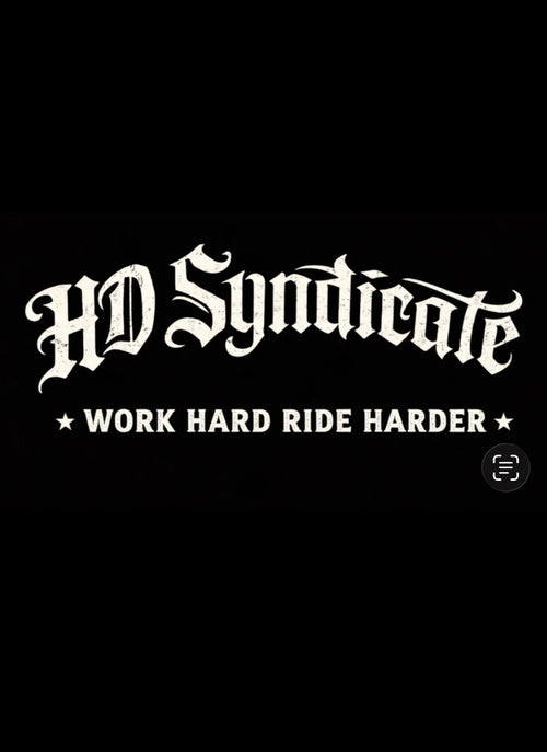 Work Hard Ride Harder Skull